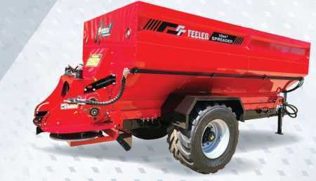 10 cube - 13 Ton Fertilizer Spreader